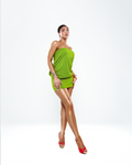 THE SOLARA FLOW DRESS - GREEN